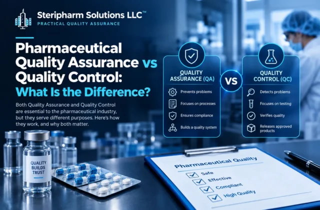 Pharmaceutical Quality Assurance vs Quality Control
