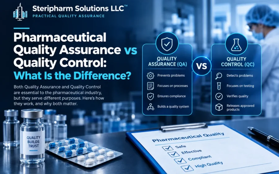 Pharmaceutical Quality Assurance vs Quality Control