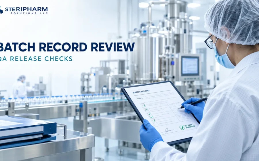 Batch Record Review in Pharma