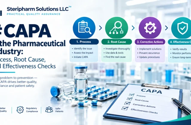 CAPA in Pharmaceutical Industry