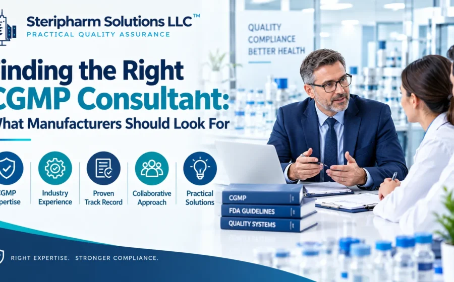 CGMP Consultant